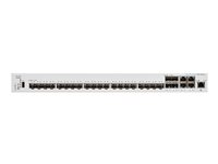 Cisco Business 350 Series CBS350-24XS - Kytkin - L3 - Hallinnoitu - 20 x 10 Gigabit SFP+ + 4 x combo 10 Gigabit SFP+/RJ-45 - telineeseen asennettava CBS350-24XS-EU