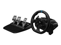 Logitech G G923 - Hjul, pedaler och växelspakuppsättning - kabelansluten - för Microsoft Xbox One, Microsoft Xbox Series S, Microsoft Xbox Series X, PC 991-000532