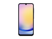 Samsung Galaxy A25 - 5G älypuhelin - Kaksois-SIM - RAM 6 Gt / sisäinen muisti 128 Gt - microSD slot - OLED-näyttö - 6.5" - 2340 x 1080 pikseliä (120 Hz) - 3 takakameraa 50 megapikseliä, 8 MP, 2 MP - front camera 13 MP - sininen musta SM-A256BZKDEUB