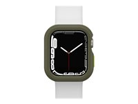 LifeProof - Puskurikuori älykellolle - pieni - 85 % valtameripohjainen kierrätetty muovi - gambit green malleihin Apple Watch (41 mm) 77-87579