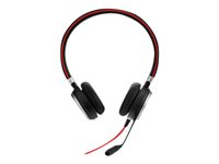 Jabra Evolve 40 UC stereo - Kuulokkeet + mikrofoni - korvien päällä - langallinen - 3,5 mm jakkiliitin 6399-829-209