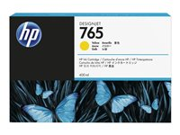 HP 765 - 400 ml - keltainen - alkuperäinen - mustepatruuna malleihin DesignJet T7200 Production Printer F9J50A