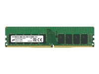 Micron - DDR4 - moduuli - 32 Gt - DIMM 288 nastaa - 3200 MHz / PC4-25600 - CL22 - 1.2 V - puskuroimaton - ECC MTA18ASF4G72AZ-3G2F1R