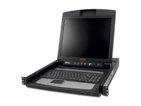 APC LCD Console - KVM-konsoli - 17" AP5717R