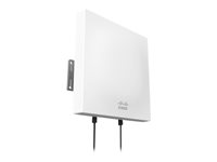 Cisco Meraki Dual-Band Patch Antenna (8/6.5 dBi Gain) - Antenni - 8 dBi, 6.5 dBi - suunnattava - ulos, seinälle asennettava, pylväsasennus, sisällä malleihin Cisco Meraki MR62, MR66, MR72, MR74, MR84 MA-ANT-25