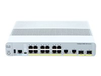 Cisco Catalyst 3560CX-12TC-S - Kytkin - Hallinnoitu - 12 x 10/100/1000 + 2 x combo Gigabit SFP - työpöytä, telineeseen asennettava, DIN-kiskoon kiinnitettävä, seinään asennettava WS-C3560CX-12TC-S