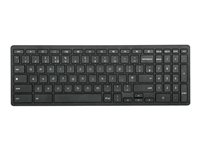 Targus - Näppäimistö - toimii Chromebookin kanssa, antimikrobinen - langaton - Bluetooth 5.2 - QWERTY - Iso-Britannia - näppäinkytkin: saksi-avain - musta AKB872UK