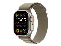 Apple - Silmukka tuotteelle älykello - 49 mm - S-koko - oliivi MT5T3ZM/A