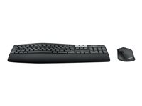 Logitech MK850 Performance - Näppäimistö- ja hiiri -pakkaus - langaton - Bluetooth, 2.4 GHz - Pohjoismaat 920-008229