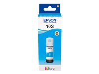 Epson 103 - 65 ml - sinivihreä - alkuperäinen - täytemuste malleihin Epson L1210, L3210, L3211, L3250, L3251, L3256, L3260, L3266, L5296; EcoTank L11050, L1250 C13T00S24A