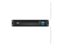 APC Smart-UPS C - UPS (telineasennettava) - Vaihtovirta 230 V - 600 watti(a) - 1000 VA - USB, serial - lähtöliittimet: 4 - 2U - musta - sekä APC SmartConnect malleihin P/N: AR4018SPX432, AR4024SP, AR4024SPX429, AR4024SPX431, AR4024SPX432, NBWL0356A SMC1000I-2UC