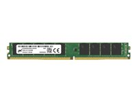 Micron - DDR4 - moduuli - 16 Gt - DIMM 288 nastaa erittäin litteä - 2666 MHz / PC4-21333 - CL19 - 1.2 V - puskuroimaton - ECC MTA18ADF2G72AZ-2G6E1R