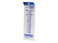 Brother ID4040 - 40 x 40 mm 12 tarra (tarrat) leimatunnisteet malleihin StampCreator PRO SC-2000, PRO SC-2000USB ID4040