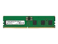 Micron - DDR5 - moduuli - 16 Gt - DIMM 288 nastaa - 5600 MHz / PC5-44800 - CL46 - 1.1 V - rekisteröity - ECC MTC10F1084S1RC56BR