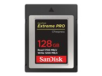 SanDisk Extreme Pro - Flash-muistikortti - 128 Gt - CFexpress SDCFE-128G-GN4NN