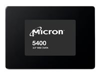 Micron 5400 MAX - SSD - Mixed Use - 960 GB - sisäinen - 2.5" - SATA 6Gb/s - AES 256 bittiä MTFDDAK960TGB-1BC1ZABYYT