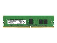 Micron - DDR4 - moduuli - 8 Gt - DIMM 288 nastaa - 2933 MHz / PC4-23466 - CL21 - 1.2 V - rekisteröity - ECC MTA9ASF1G72PZ-2G9E1R