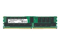 Micron - DDR4 - moduuli - 32 Gt - DIMM 288 nastaa - 3200 MHz / PC4-25600 - CL22 - 1.2 V - rekisteröity - ECC MTA18ASF4G72PDZ-3G2E1R