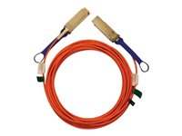 NVIDIA - 40GBase-AOC-suorakytkentäkaapeli - QSFP to QSFP - kuituoptinen - Active Optical Cable (AOC) 980-9I14F-00B010