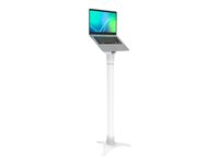 Compulocks Universal Invisible Mount Portable Floor Stand - Teline malleihin Kannettava tietokone - valkoinen -kiinnitysliitäntä: 100 x 100 mm - lattialla seisova 147WSMP01W