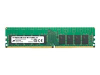 Micron - DDR4 - moduuli - 32 Gt - DIMM 288 nastaa - 2933 MHz / PC4-23466 - CL21 - 1.2 V - rekisteröity - ECC MTA18ASF4G72PDZ-2G9R