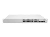 Cisco Meraki Cloud Managed MS355-24X - Kytkin - L3 - Hallinnoitu - 8 x 1/2.5/5/10GBase-T + 16 x 10/100/1000 + 4 x 10 Gigabit SFP+ + 2 - telineeseen asennettava, työpöytä MS355-24X-HW