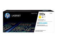 HP 212X - Tuottoisa - keltainen - alkuperäinen - LaserJet - väriainekasetti (W2122X) malleihin Color LaserJet Enterprise M555, MFP M578; LaserJet Enterprise Flow MFP M578 W2122X