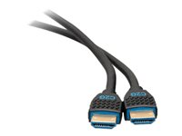 C2G 20ft 4K HDMI Cable with Ethernet - Premium Certified - High Speed 60Hz - HDMI-kaapeli Ethernetillä - HDMI uros to HDMI uros - 6.07 m - suojattu - musta - 4K-tuki 50188