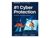 Acronis True Image Premium - Tilauslisenssi (1 vuosi) - 1 tietokone, rajaton määrä mobiililaitteita, 1 Tt pilvitallennustila - lataus - Win, Mac, Android, iOS HOPASHLOS