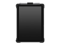 OtterBox Symmetry Series Studio - Takakansi tabletille - rosoinen - polykarbonaatti, termoplastinen polyuretaani (TPU) - black crystal malleihin Microsoft Surface Go 3 77-84996