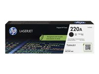 HP 220A - Musta - alkuperäinen - LaserJet - väriainekasetti (W2200A) malleihin Color LaserJet Pro 4202de, 4202dn, 4202dw, 4202dwe, 4302dw, 4302dwe, 4302fdn W2200A