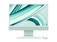 Apple iMac with 4.5K Retina display - all-in-one - M3 - 8 Gt - SSD 256 GB - LED 24" - ruotsalainen/suomalainen MQRA3KS/A