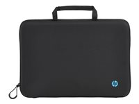 HP Mobility - Kannettavan tietokoneen kantolaukku - 14" - musta, sininen korostus (pakkaus sisältää 10) malleihin Elite c640 G3; Elite x2; Fortis 14 G10; ProBook Fortis 14 G9 4U9G9A6