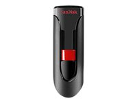 SanDisk Cruzer Glide - USB Flash-asema - 128 Gt - USB 2.0 SDCZ60-128G-B35