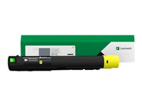 Lexmark - Keltainen - alkuperäinen - väriainekasetti LCCP, LRP malleihin Lexmark CX931dse 85D0HY0