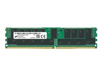 Micron - DDR4 - moduuli - 32 Gt - DIMM 288 nastaa - 2666 MHz / PC4-21333 - CL19 - 1.2 V - rekisteröity - ECC MTA36ASF4G72PZ-2G6R