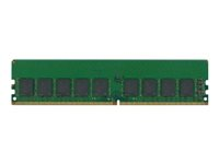 Dataram Value Memory - DDR4 - moduuli - 16 Gt - DIMM 288 nastaa - 2666 MHz / PC4-21300 - CL19 - 1.2 V - puskuroimaton - ECC DVM26E2T8/16G