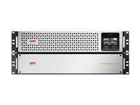 APC Smart-UPS On-Line SRTL1500RM4UXLI - UPS (telineasennettava) (suuri tiheys) - Vaihtovirta 220/230 V - 1350 watti(a) - 1500 VA - Litiumioni - lähtöliittimet: 8 - 4U - 1.83 m johto - musta hopeisella etukehyksellä SRTL1500RM4UXLI