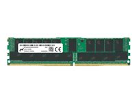 Micron - DDR4 - moduuli - 64 Gt - DIMM 288 nastaa - 3200 MHz / PC4-25600 - CL22 - 1.2 V - rekisteröity - ECC MTA36ASF8G72PZ-3G2E1R