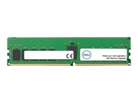 Dell - DDR4 - moduuli - 16 Gt - DIMM 288 nastaa - 3200 MHz / PC4-25600 - 1.2 V - rekisteröity - ECC - Päivitys malleihin PowerEdge FC640, M640, R450, R540, R550, R640, R650, R740, R750, R7515, R7525, R840, T550 AA799064