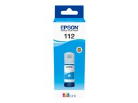 Epson EcoTank 112 - 70 ml - sinivihreä - alkuperäinen - täytemuste malleihin EcoTank L11160, L15150, L15160, L6460, L6490, L6550, L6570, L6580; EcoTank Pro L15180 C13T06C24A