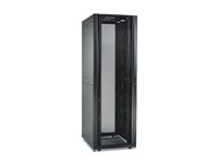 APC NetShelter SX Enclosure with Sides - Teline - musta - 42U AR3150