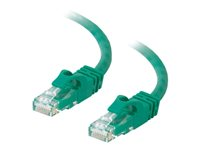 C2G Cat6 Booted Unshielded (UTP) Network Patch Cable - Kytkentäkaapeli - RJ-45 (uros) to RJ-45 (uros) - 3 m - UTP - CAT 6 - valettu, piikitön, säikeinen - vihreä 83429