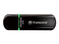 Transcend JetFlash 600 - USB Flash-asema - 8 Gt - USB 2.0 - sininen TS8GJF600