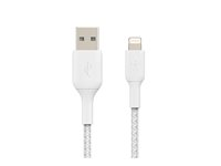 Belkin BOOST CHARGE - Salamakaapeli - Lightning uros to USB uros - 1 m - valkoinen CAA002BT1MWH