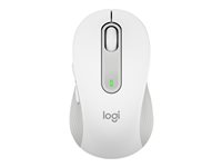 Logitech Signature M650 - Hiiri - optinen - 5 painiketta - langaton - 2.4 GHz, Bluetooth - Logitech Logi Bolt USB-vastaanotin - luonnonvalkoinen 910-006255