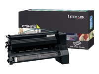 Lexmark - Tuottoisa - keltainen - alkuperäinen - väriainekasetti LCCP, LRP malleihin Lexmark C780dn, C780dtn, C780n, C782dn, C782dtn, C782n, X782e C780H1YG