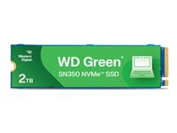 WD Green SN350 NVMe SSD WDS200T3G0C - SSD - 2 Tt - sisäinen - M.2 2280 - PCIe 3.0 x4 (NVMe) WDS200T3G0C