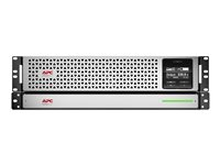 APC Smart-UPS On-Line Li-Ion 1500VA - UPS (torniin asennettava/ulkoinen) - Vaihtovirta 230 V - 1350 watti(a) - 1500 VA - RS-232, USB - lähtöliittimet: 8 - musta SRTL1500RMXLI