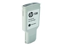 HP 728 - 300 ml - mattamusta - alkuperäinen - DesignJet - mustepatruuna malleihin DesignJet T730, T830 F9J68A